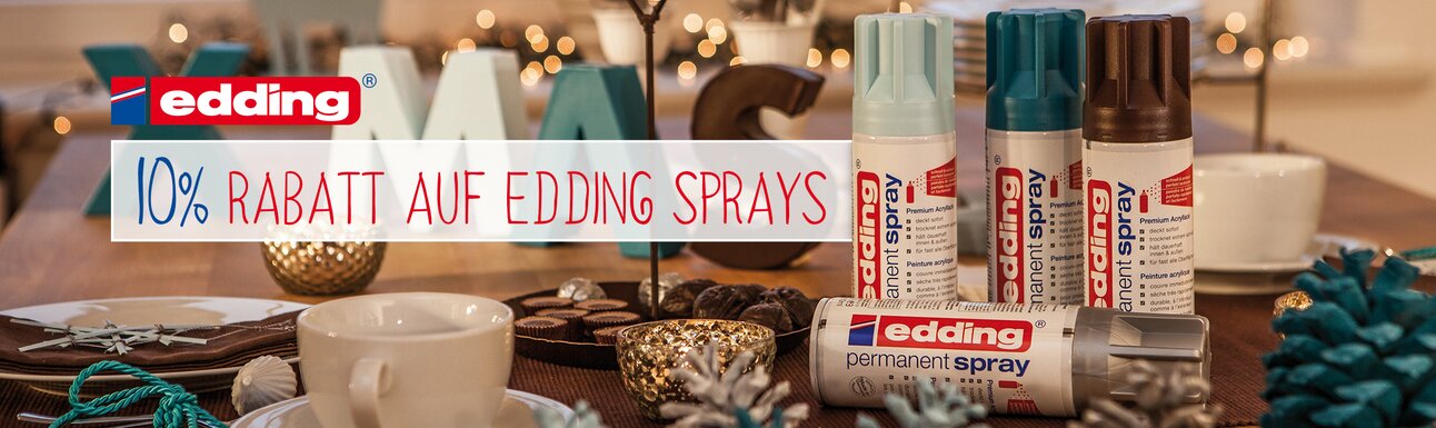 edding spray aktion