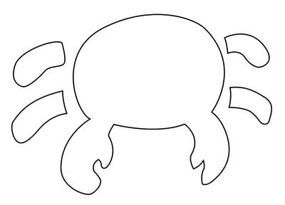 Mobile Basteln - Vorlage Krebs Mobile Bastelanleitung - Vorlage Krebs