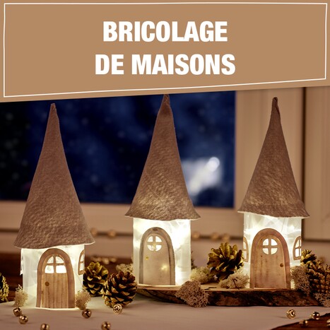 Moule en silicone « Maisons lumineuses » - VBS Hobby