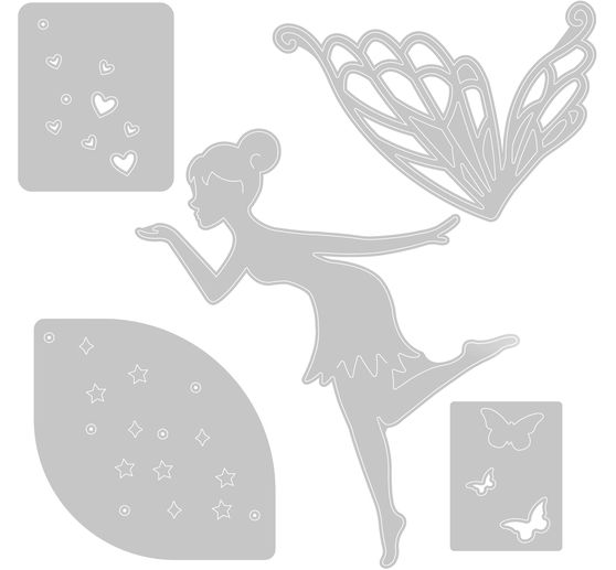 Sizzix Thinlits punching template "Fairy Wishes"