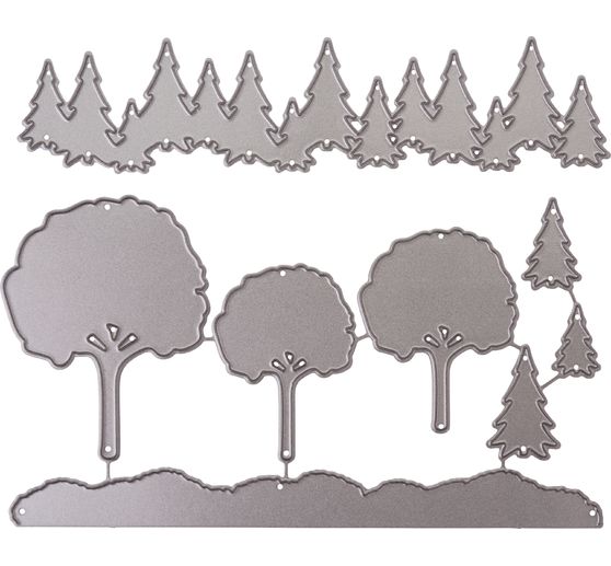 Punching template "In the forest"