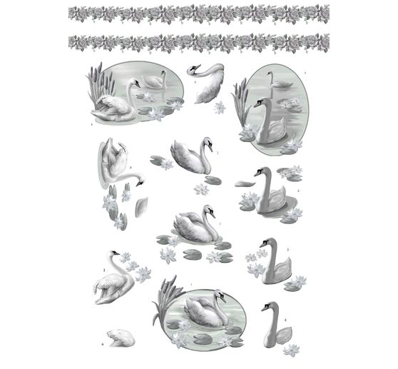 Livret de motifs 3D pré-estampés « Condolences » 