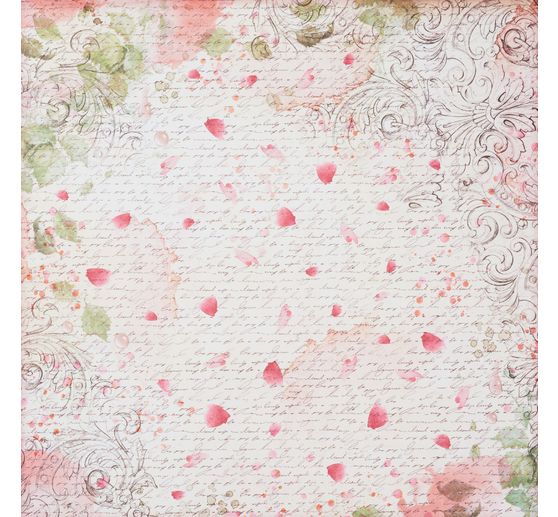 Scrapbook-Block "Rose Parfum Backgrounds"