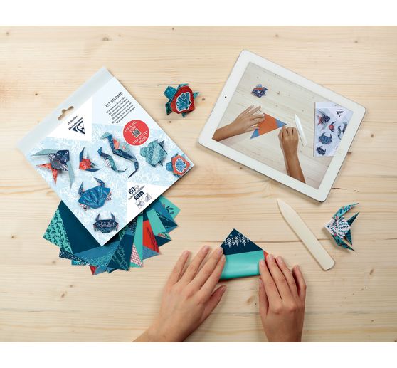 Kit origami « Animaux de la mer »