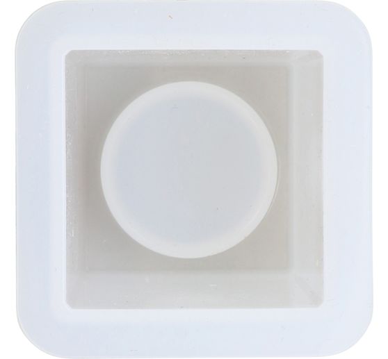 Silicone casting mould "Tealight mold square"