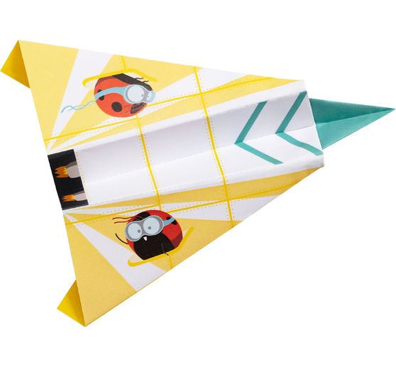 Boîte créative Avenue Mandarine « Origami – Avions et fusées »