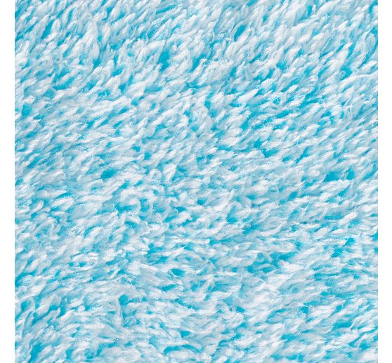 Tissu polaire au mètre « Agneau Bleu clair »