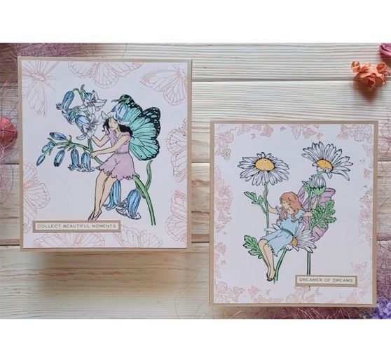 Silicone stamp "Enchanted Land", Fairy of Happiness