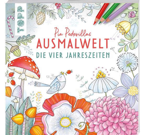Book "Pia Pedevillas Ausmalwelt - Die vier Jahreszeiten"