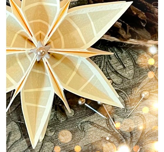 Tampons en silicone pour étoile en papier grand modèle « Christmas »