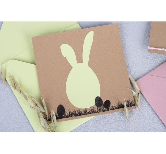 Tampons Clear Stamps « Famille de lapins »