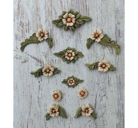 Silikonform "Precious - Blumen Ornamente"
