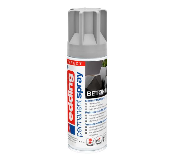 Permanent Spray edding 5200 « Effet béton »
