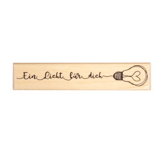 BUTTERER Stempel "Ein Licht für dich"