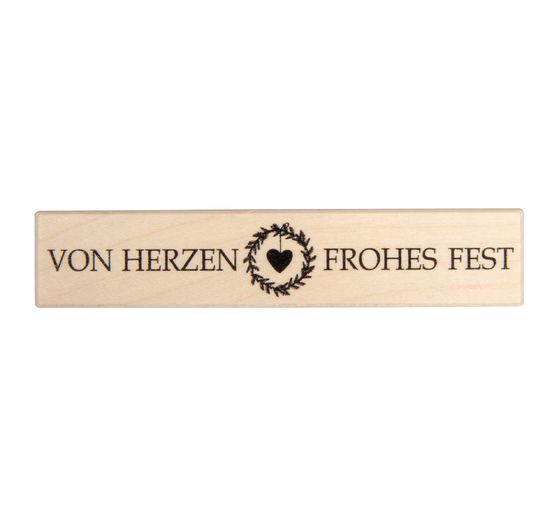 Tampon BUTTERER « Von Herzen frohes Fest »