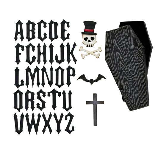 Sizzix Thinlits Punching template "Coffin Box by Tim Holtz"