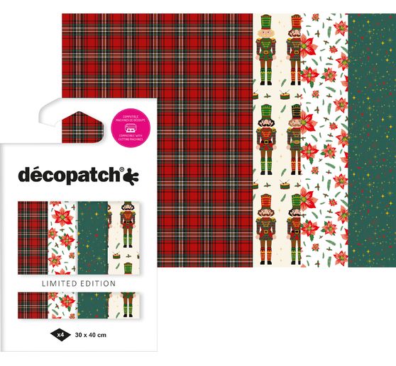 Décopatch Pocket Hot-Foil Collection "Nussknacker"