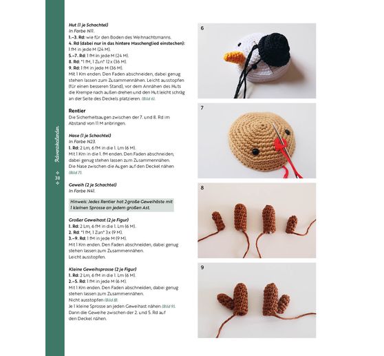 Livre « Sweet Christmas - Das Amigurumi-Häkelbuch »