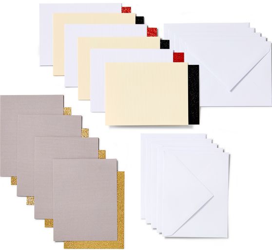 Cartes doubles avec inserts & enveloppes Cricut Joy « Insert Cards », 10,7 cm x 13,9 cm