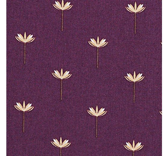 Cotton fabric "Brilliant" flowers