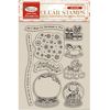 Clear Stamps "Gear up for Christmas" Snowglobes