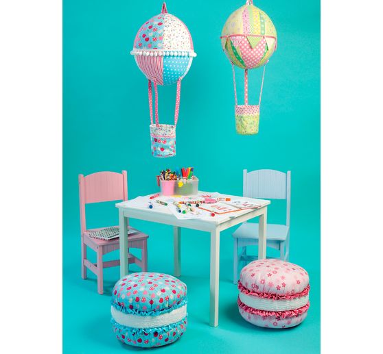 KwikSew Pattern "Seat cushions and hot air balloons"