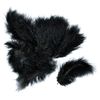 Marabou feathers, about 15 pieces Black