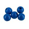 Perles en bois, Ø 8 mm, 85 pc. Bleu