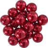 Glass wax beads, Ø 10 mm, 20 pieces Light Red