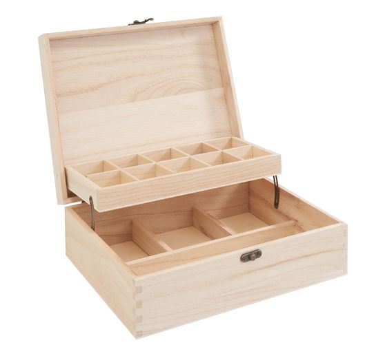 VBS Wooden storage box "Twin"