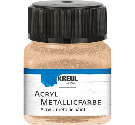 KREUL Acryl Metallicfarbe, 20 ml