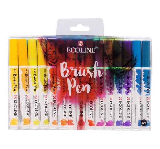 Talens Ecoline Brush Pen Set "30 Farben"
