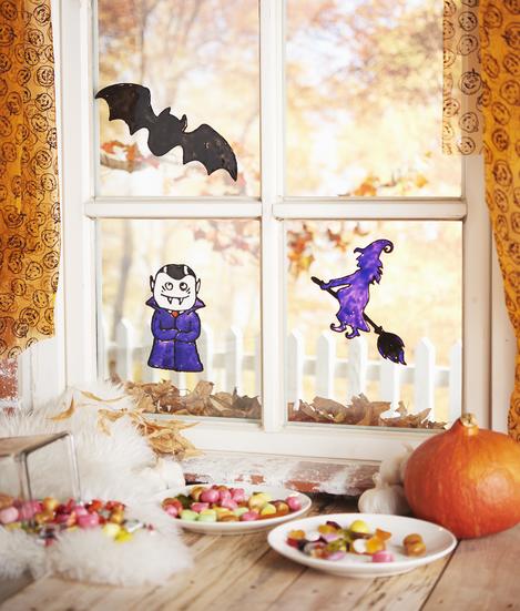 Halloween Fensterbilder Vbs Hobby Bastelshop